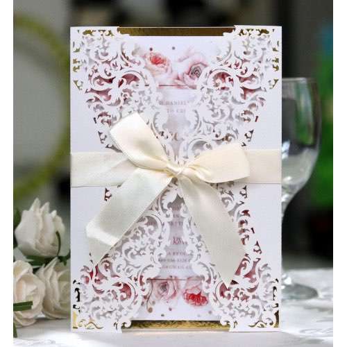 New Wedding Card Marriage Invitation Card Wholesale Laser Card